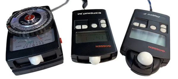 3 light meters